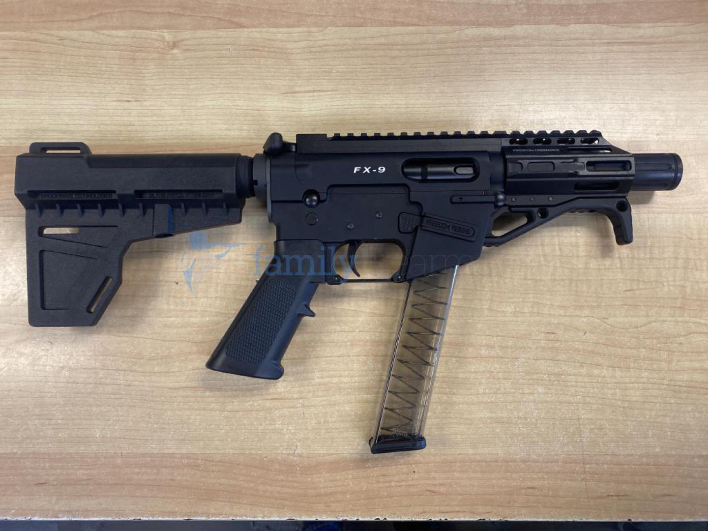 Freedom Ordnance FX9 9mm 4.5" Barrel pistol 31rd FX9P4